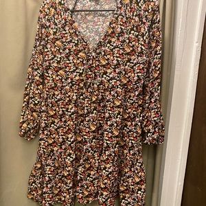 American Eagle floral Flowy dress